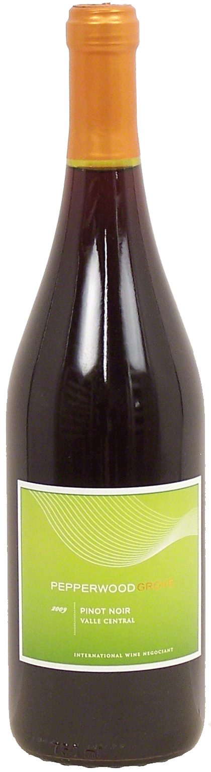 Pepperwood Grove  pinot noir wine of Valle Central, 13.5% alc. by vol. Full-Size Picture